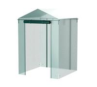 DYYEUAVT Greenhouse Cover Outdoor Grow Tent Grow Bag Grow House PVC Cover Plastic Garden Green House Gardening Windows (No Iron Shelf)(Green)