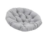 DYYEUAVT Sedia impermeabile, sedia a dondolo, sospesa, rotonda, cuscino 60x60 cm, accessori tessili for la casa(Color 03)