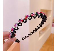 DYZXYY Fascia per capelli alla moda con strass, per lavare il viso, accessori per capelli da donna, capelli intrecciati estivi, forcina per capelli, chignon for capelli