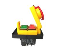 DZ-6-2 15A 250V IP55 Pulsante for trapano elettromagnetico impermeabile Interruttore a pulsante Interruttori for macchine magnetiche 5 pin