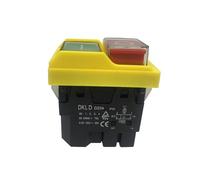 DZ04 4 pin interruttori a pulsante elettromagnetici impermeabili ON OFF Start Stop for rettificatrice 250VAC 8(6) A