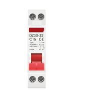 DZ30-32 DPN 1P+N Mini interruttore automatico MCB 6A 10A 16A 20A 25A 32A Montaggio su guida DIN Interruttore pneumatico domestico in miniatura fai da te(16a)