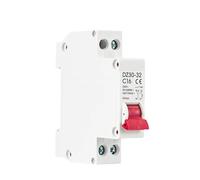 DZ30-32 DPN 1P+N Mini interruttore automatico MCB 6A 10A 16A 20A 25A 32A Montaggio su guida DIN Interruttore pneumatico domestico in miniatura OEM fai da te(6A)