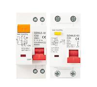 DZ30LE DZ47LE EPNL DPNL 230V 1P+N Interruttore differenziale con protezione da sovracorrente e cortocircuito RCBO MCB 6-63A(25A)
