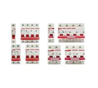 DZ47 400V 1-4P 3-125A Mini interruttore automatico tipo C MCB Protezione da cortocircuito e sovraccarico Montaggio su guida DIN da 35 mm Capacità di interruzione 6KA(80a,1)