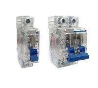 DZ47-63 1P 2P 3P 4P 63a Guscio trasparente 6Ka MCB Aria Unipolare Interruttore a bassa tensione Mini Interruttore automatico 1 Pz(4P,63A)