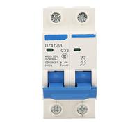 DZ47-63 2Pole 32A RCCB Interruttore automatico corrente residua Interruttore automatico miniaturizzato Interruttore di protezione da dispersione a bassa tensione 220 / 380V