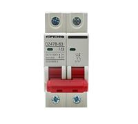 DZ47B-63 DC 12V 24V 48V interruttore batteria protezione auto positivo e negativo di isolatore(2P,10A)
