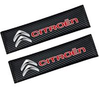 dzggs 2 Pezzi Auto Imbottiture Cinture di Sicurezza per Citroen C1 C3 C4, Confortevole Traspiranti Copricintura Auto Copri Cintura Imbottiture Cinture Sicurezza Protezione,C