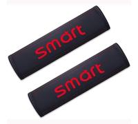 dzggs 2 Pezzi Auto Imbottiture Cinture di Sicurezza per Smart, Confortevole Traspiranti Copricintura Auto Copri Cintura Imbottiture Cinture Sicurezza Protezione