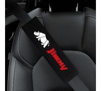 dzggs 2 Pezzi Auto Imbottiture Cinture di Sicurezza per Suzuki Jimny, Confortevole Traspiranti Copricintura Auto Copri Cintura Imbottiture Cinture Sicurezza Protezione