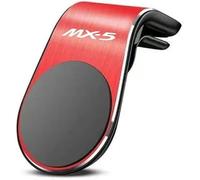 dzggs Auto Supporti Porta Cellulare, per Mazda MX-5 Miata NA NB NC ND 360° Rotazione Supporto Auto Smartphone ABS Regolabile Presa Aria Supporto Telefono, Accessori Auto,A