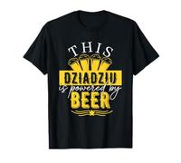 Dziadziu, nonno polacco, amante della birra, nonno Dziadzia Maglietta