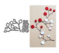 DzIxY Albero Ramo Frutta Metallo Fustelle Per La Creazione di Carta Kit Goffratura Carta Die Cuts Set Scrapbook Stencil Forniture Modelli Macchina