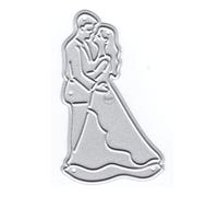 DzIxY Bella sposo sposa taglio del metallo muore per la creazione di carte kit goffratura carta fustellatura set Scrapbooking macchina stencil tasche di stoccaggio forniture