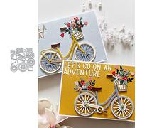 DzIxY Biciclette Carte di Metallo Fustelle per la Creazione di Biglietti Kit Goffratura Carta Die Tagli Scrapbook Macchina Stencil Tasche di Stoccaggio Forniture