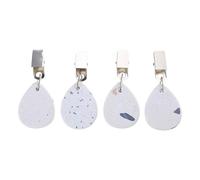 DZNDM0EVT Table Cloth Clips for Tavolo Esterno 4 Pezzi Clip for tovaglia Pesi Copri tovaglia Morsetti Clip Pendente tovaglia Corridore Angolo Esterno