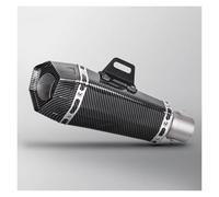 DZNEFYUP Marmitta Scarico Motocicletta Scooter da Corsa per ADV150 Moto Scarico Silenziatore Tubo(C)