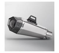 DZNEFYUP Marmitta Scarico Motocicletta Scooter da Corsa per ADV150 Moto Scarico Silenziatore Tubo(Un)