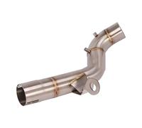 DZNEFYUP Marmitta Scarico Motocicletta Tubo di Collegamento Centrale di Scarico per Moto Marmitta per B&MW F750GS F850GS F750 GS 2018-2023