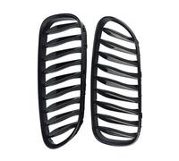 DZNEFYUP Per Z4 E85 E86 Coupé 2003-2008 2 Pezzi Paraurti Anteriore Rene Griglia Cofano Griglie Radiatori Sportive 51117117757 51117117758 Griglie anteriori del radiatore(Nero lucido)