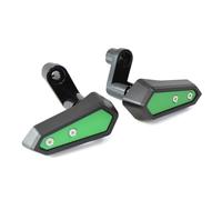 DZNEFYUP Slider Telaio per Moto Slider per Kawasaki per Ninja500 Z500 per Ninja 500 Protezione Motore Copertura Protezione Anticaduta(Verde)