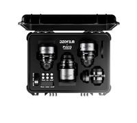 DZOFILM Pavo - Set di 3 obiettivi Anamorphot (28/40/75 mm T2.1) per PL/EF Mount (S35) (DZO-PAA3PLMB)