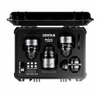 DZOFILM Pavo - Set di 3 obiettivi Anamorphot (28/40/75 mm T2.1) per PL/EF Mount (S35) (DZO-PAA3PLMN)