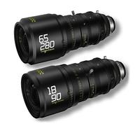 DZOFILM Tango - Kit a 2 lenti (18-90 mm, T2.9/65-280 mm, T2.9-4) per PL&EF Mount (S35) Metric (w/o servo)