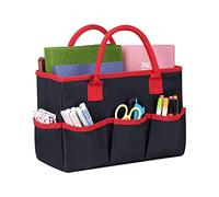DZOZO Desktop File Folder Tote Storage Organizer Art Craft Storage Bag Pieghevole Giardinaggio Tool Bag Insegnante Forniture per Ufficio Storage Tote Bag Art Organizer Storage Craft Tote Bag