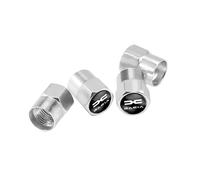 DZPFDC 4 Pezzi Cappucci delle valvole per Dacia Duster,Tappo Valvola,per valvole Pneumatici,Cappuccio valvola,Antipolvere,Tappi Pneumatici Auto,C
