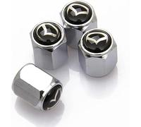 DZPFDC 4 Pezzi Cappucci delle valvole per Mazda 6,Tappo Valvola,per valvole Pneumatici,Cappuccio valvola,Antipolvere,Tappi Pneumatici Auto