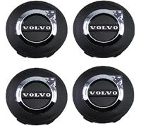 DZPFDC 4 Pezzi Coprimozzi per Volvo XC40,60MM,coprimozzo,Coprimozzo Ruota,Accessorio Decorativo,Copricerchi Tappi,Auto Coprimozzi, Auto Decorativo Accessori