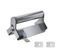 DzpKrka Macchina di taglio in acciaio inossidabile, trimmer manuale per lamiera, Macchina per trimmer a nastro di bordo, Strumento di lavorazione del legno multiuso per pannelli compositi, legno senza