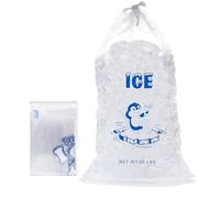 dzqad 10 Pezzi Sacchetti Per Il Ghiaccio Con Coulisse, Sacchetti Freezer Per Il Ghiaccio Riutilizzabili, Per Custode Del Congelatore Per La Conservazione Della Macchina