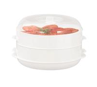 dzqad Cottura a vapore Microonde | impilabile multifunzione | di cottura per forno a microonde - per casa pranzo appartamento cucina riscaldamento cena verdure Preparazione