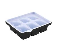 dzqad Ghiaccioli in silicone | in silicone riutilizzabili 6 alveoli formato grande - Accessorio da cucina a rilascio facile per cocktail birra, succhi di whisky | Bevande Estivali Cocktail