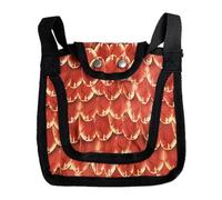 dzqad Grembiule Protettivo per Galline - Grembiule Lavabile per Polli | Pettorina di Supporto per il con Cinturino Regolabile,Protezione Schiena per Pollame Medio Grande Spedizione 24h