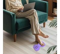 dzqad Massaggiatore a Rullo per i Piedi,Strumento Di Massaggio Doppio | Massaggiatore Rotolante Per I Piedi Con Perle Magnetiche | Per La Cura Muscolare 'E a Pianta Del Piede, Per Il Rilassamento E Il