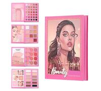 dzqad Palette di Trucco | Cosmetici di Bellezza Impermeabili e Facili da Sfumare | Palette Ombretti Opachi e Lucenti | Per Donne Ragazze Ideale Per Viaggi Vacanze Appuntamenti E Feste