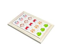 dzqad Rompicapo Scorrevole - Giocattolo Rompicapo in Legno a Tema Animali - Gioco Di Puzzle Logico | Per Viaggio In Aereo E Regalini Per Bambini Ragazzo E Ragazza