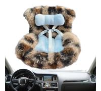 dzqad Seggiolino auto con bambolone, sedile morbido da 17 cm, con clip di ventilazione, morbidi e , decorazione per giocattoli per donne e ragazze