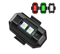 dzqad stroboscopiche per Droni | Illuminazione Drone Anti-Collision per Drone - Luce Lampeggiante Ricaricabile del Segnale di Volo Notte del LED per Il