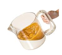 dzqad Tazza per mescolare le uova | Strumento da cucina semi-automatico per pasticceria e cottura - Tazza per mescolare le uova con gradazioni | per latte in polvere marinate pasta per torta