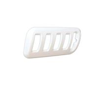 DZSCHUNLUSM Rifiniture Interne per Auto per Smart 453 per Fortwo per Forfour Fari Regolare Il Pannello degli Interruttori Decorazione Copertura Accessori Interni Interior Decorative(White 3)