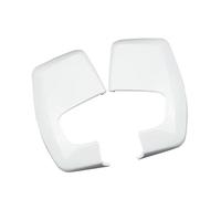 DZSCHUNLUSM specchietti Esterni per Ford per Transit per Tourneo per Custom 2012-2021-2023 Copertura Specchietto Retrovisore Laterale Copertura Specchio(Bianco)