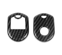 DZSDKHLFJ Auto Trim Cover per Chiavi Auto per Ford per Mustang 2010-2014 per Ford per Raptor 2009-2014 Custodia per Chiavi Auto Accessori Interni(Red Carbon Fiber Look)