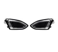 DZSDKHLFJ Copertura Fendinebbia per Ford per Edge 2015 2016 2017 2018 Fendinebbia A LED DRL Copertura Cornice Fendinebbia Griglia Luci Diurne Luci Diurne(1 Paio)