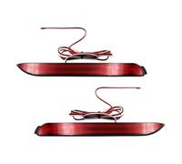 DZSDKHLFJ Copertura Fendinebbia Riflettore Paraurti Posteriore, Luce Posteriore/freno, Luce Fendinebbia Posteriore A LED Per Toyota, Per Sienna, Per Matrix, Per Venza, Per Avalon, Per Rav4(Red Lens)