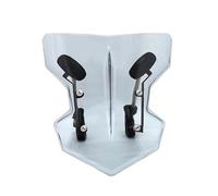 DZSDKHLFJ Deflettore per MV per Agusta per Brutale 675 per Brutale 800/Rr per Brutale 920 Moto Parabrezza Universale Zanzariera Carena Parabrezza Moto(Clear)